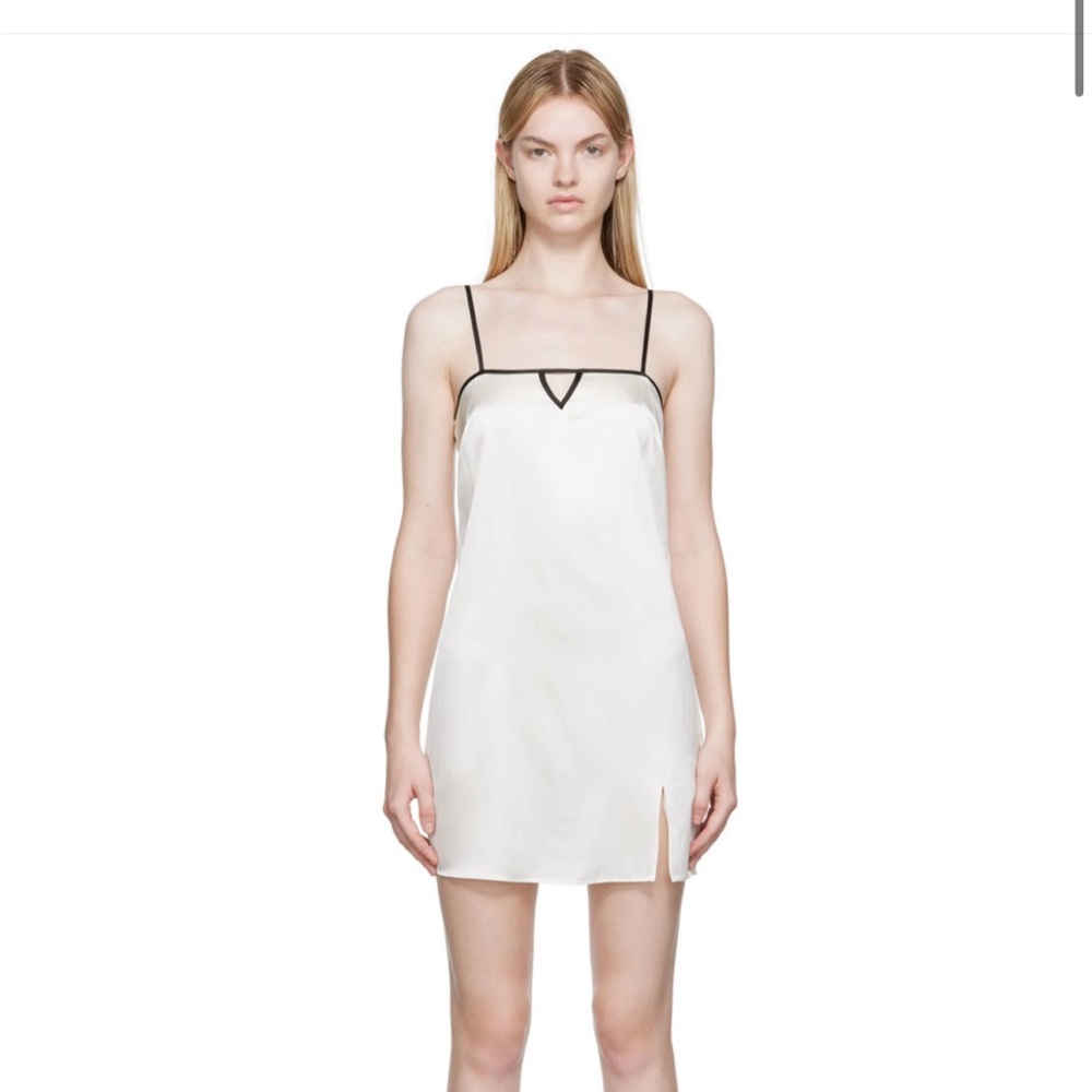 fleur du mal washable silk dress (xs) (NWT)